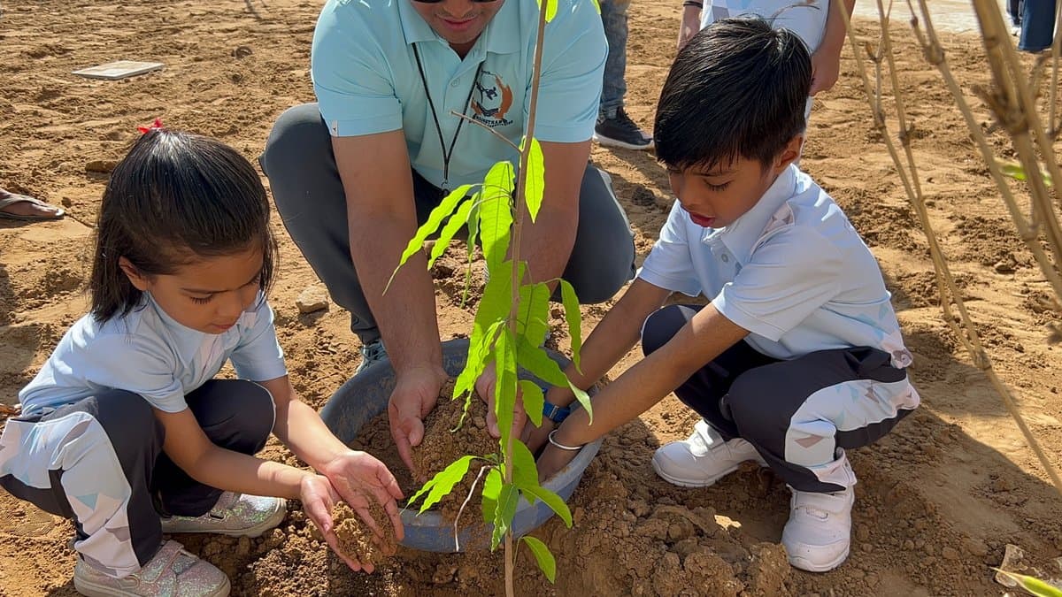 Earth Day in Action: Learning Through Planting!